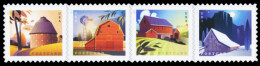 Etats-Unis / United States (Scott No.5549a - Barns) [**] Strip - Neufs