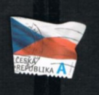 REP. CECA (CZECH REPUBLIC) - SG 818 - 2015 NATIONAL FLAG      -   USED - Oblitérés
