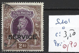 INDE ANGLAISE SERVICE 101 Oblitéré Côte 3.50 € - 1936-47 Roi Georges VI
