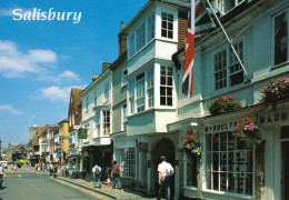 1 AK England * Die High Street In Salisbury - Grafschaft Wiltshire * - Salisbury