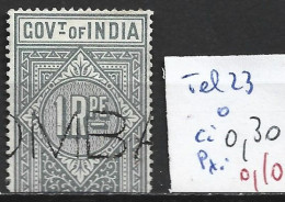 INDE ANGLAISE TELEGRAPHE 23 Oblitéré Côte 0.30 € - 1882-1901 Impero