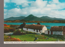 C.P. -  PHOTO - CONNEMARA - THATCHED COTTAGE - NEAR RENVYLE  - 2/62 - JOHN HINDE - Galway