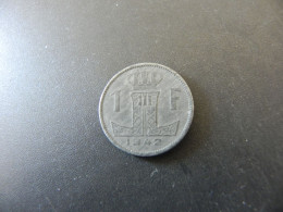 Belgique 1 Franc 1942 - 1 Franc