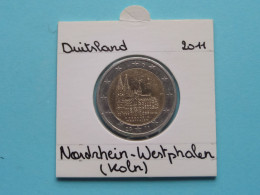 2011 G - 2 Euro > NORDRHEIN WESTPHALEN ( Zie/voir SCANS Voor Detail ) Allemagne / Germany / Duitsland ! - Germania