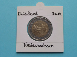 2014 D - 2 Euro > NEDERSACHSEN ( Zie/voir SCANS Voor Detail ) Allemagne / Germany / Duitsland ! - Germania