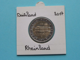 2017 D - 2 Euro > RHEINLAND ( Zie/voir SCANS Voor Detail ) Allemagne / Germany / Duitsland ! - Germania