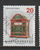 Hungary 2018 Mailbox In Parliament Building, 1902, Used Mi 5966, Yt 4695, Sg 5624 - Gebruikt