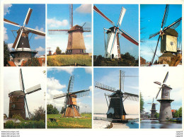 CPM Holland Different Types Of Windmills Moulin A Vent - Erythrée