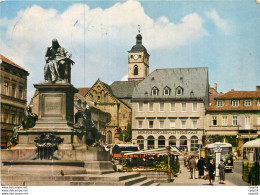 CPM Marktplatz Mit Ruckert-Denkmal - Schweinfurt
