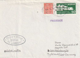 Norway - Maritime Mail - MS Jupiter - Paquebot - Newcastle-upon-Tyne - 1976 (67167) - Brieven En Documenten