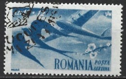 Romania 1948. Scott #CB15 (U) Swallow And Plane  *Complete Issue* - Gebruikt