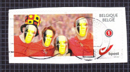 2011 Nr 4182/83 Duo-stamp / My Stamp,gestempeld Op Fragment. - Gebraucht