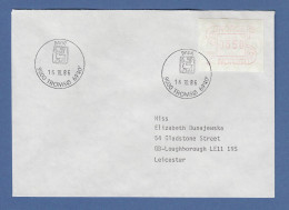 Norwegen 1986 FRAMA-ATM Mi.-Nr. 3.2b Wert 0350 Auf FDC TROMSOE 16.10.86 -> D - Machine Labels [ATM]