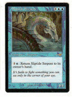 MAGIC The GATHERING  "SLIPTIDE SERPENT"---NEMESIS (MTG--159-3) - Blue Cards