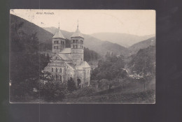 CPA   :  ( 68 )    Haut- Rhin   Murbach L' église  Carte     Circulée 1906 - Murbach