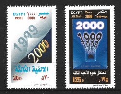 EGYPTE. N°1654 + PA  288 De 2000. Millénium. - Unused Stamps