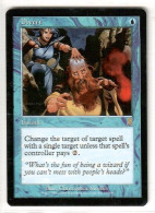 MAGIC The GATHERING  "Divert"---ODYSSEY (MTG--160-4) - Cartas Azules