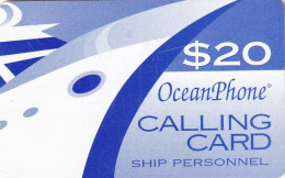 PUERTO RICO - Oceanphone By Itelsa Satellite Prepaid Card $20 Exp.date 31/12/01, Used - Puerto Rico