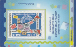 TESSERA FILATELICA VALORE 0,6 EURO GIORNATA FILATELIA (TF1120 - Philatelic Cards