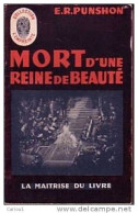 C1 Punshon MORT D UNE REINE DE BEAUTE Epuise PORT INCLUS France - Maîtrise Du Livre, La - L'empreinte Police