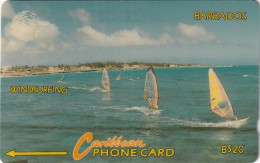 BARBADOS ISL.(GPT) - Windsurfing, CN : 12CBDB/C, Tirage %20000, Used - Barbados