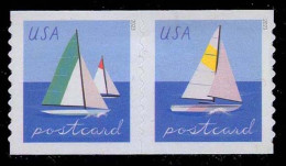 Etats-Unis / United States (Scott No.5750a - Sailboats) [**] Coil Pair - Ungebraucht