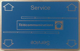 FRANCE : A19 240 U SERVICE Card Blue MINT - Télécartes Holographiques