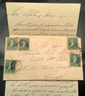 LA PLATA 1893 2c Green Rivadavia(1892-95)cover>Castel S.Pietro, Ticino TI, Schweiz (Argentina Brief - Covers & Documents