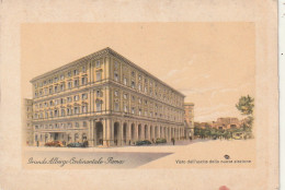 ***  ROMA LAZIO ****   Grande Albergo Continantale ROMA - Unused TB  - Wirtschaften, Hotels & Restaurants