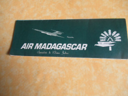 Air Madagascar/Spécialiste De L'Océan Indien/Madagascar Airtours/Dépliant Publicitaire/Tananarive/vers  1960-70   PGC551 - Werbung