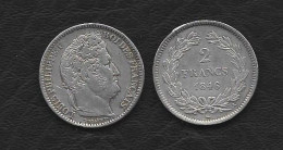 LOUIS-PHILIPPE I . 2 FRANCS 1846 A ( PARIS ) . - 2 Francs