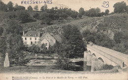 FRANCE - Fresselines - Le Pont Et Le Moulin De Vervy - ND Phot - Carte Postale Ancienne - Autres & Non Classés
