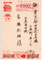 74232 - Japan - 1986 - ¥40 Neujahrs-GAKte '86 Shinagawa -> NIHONBASHI, Unzustellbar Zurueck - Lettres & Documents