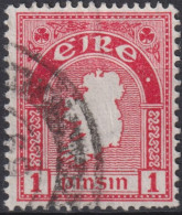 1940 Irland > 1937-1949 Éire ° Mi:IE 72A, Sn:IE 107, Yt:IE 79, Map - Used Stamps