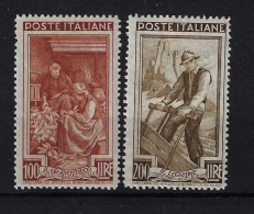 Italy: Mi Nr 824 - 825 Neuf Avec ( Ou Trace De) Charniere / MH/*  1950 - 1946-60: Ungebraucht