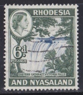 Rhodésie  &  Nyasaland  1959  Y&T N ° 25   Oblitéré - Rodesia & Nyasaland (1954-1963)