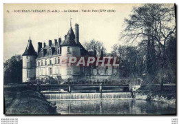 CPA Fontenay Tresigny Le Chateau Vue Du Parc - Fontenay Tresigny