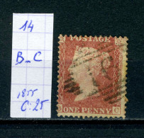 Grande-Bretagne    N° 14    B - C - Used Stamps