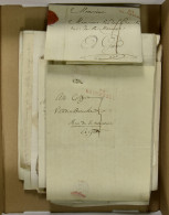 Samenstelling 36 Documenten Uit 94/ Bruxelles, Naar Gent En Omgeving, Zm/m/ntz. - 1794-1814 (Französische Besatzung)
