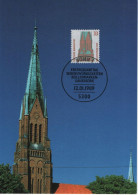 Germany Deutschland 1989 Maximum Card Dauerserie Sehenswurdigkeiten Schleswiger Dom Rollenmarken, Bonn - 1981-2000