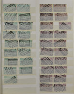 1920/1960 Samenstelling Spoor-, Post- En Relaisstempels, Overwegend Rijkswapen, Zm (+3000 Zegels), Zm/m - Andere & Zonder Classificatie