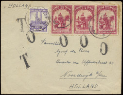 1949, Cover, Franked With OBP N° 176 (3x) And 217, All With 0 Mark (because Out Of Use Since September 1, 1942) And T Ma - Sonstige & Ohne Zuordnung