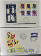 FDC 1957/1971 Verzameling '86 FDC's In Album, Zm - Sonstige & Ohne Zuordnung