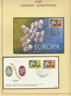 FDC 1960/1966 Verzameling FDC's En MK's Op Bladen, Zm - Other & Unclassified