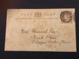 1878 GB Postal Stationery - Covers & Documents