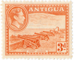 ANTIGUA, COLONIA CORONA BRITANNICA, PAESAGGI, LANDSCAMPS, 1938, NUOVI (MLH*) Mi:AG 83, Scott:AG 89, Yt:AG 86 - 1858-1960 Colonie Britannique