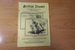 Bicycle Stamps Publication BS 44,  August 2003 Velo Bicyclette Fahrrad - English