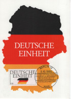 Germany Deutschland 1990 Maximum Card, Deutsche Einheit, German Unity, Canceled In Berlin - 1981-2000