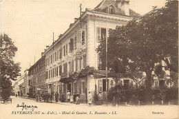 -dpts Div -ref-BM416- Haute Savoie - Faverges - Hôtel De Genève - L. Bouvier - Attelage Cheval - Pose Du Personnel - Faverges