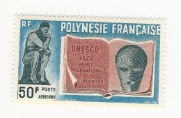 Polynésie - 1970 Année Internationale De L'alphabétisation - N° PA39 ** - Ungebraucht